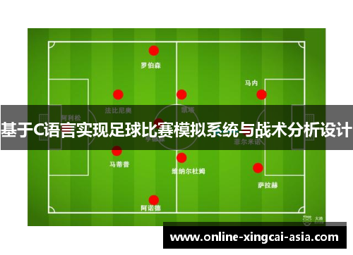 基于C语言实现足球比赛模拟系统与战术分析设计